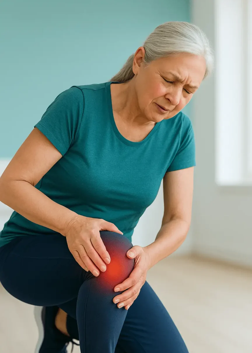 Should you Stop exercise because of Arthritic Aging knee pain V1-min